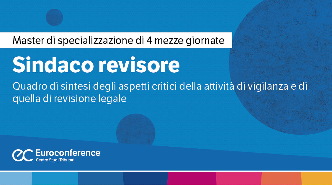 Immagine Sindaco revisore | Euroconference